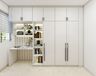 3-Door Swing Wardrobe Design
