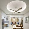 Circular Gypsum False Ceiling  - Livspace