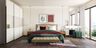 Spacious Contemporary Master Bedroom Design - Livspace