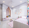 Blush Pink Kid’s bedroom Livspace