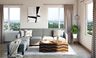 Urbane Classic Design Living Room - Livspace