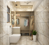 Spacious Contemporary Themed Bathroom - Livspace