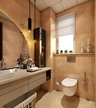 Spacious Contemporary Style Bathroom – Livspace
