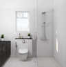 Spacious Modern Style Bathroom – Livspace