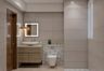 Well-lit Contemporary Design Bathroom | Livspace