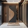 Tall Matte Modern Swing Door Design