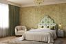 Sage and Cream Guest Bedroom Design with Vintage Floral Charm