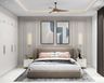 Guest Bedroom Design with Grey Bed