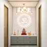 Floor-Mounted Pooja Unit Design with Alcove Design