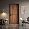 Entrance Swing Single Door Design with Matte Finish