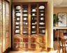 Crockery Unit Design with Glass Doors