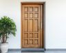 Matte Swing Single Door Design