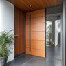 Matte Finish Swing Single Door Design for Entrance