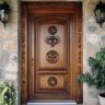 Wooden Swing Single Door with Matte Finish