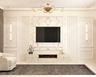 Champagne-Toned TV Unit Design