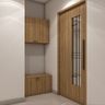 Swing Double Door Design with Matte Finish for Entrances