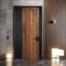 Entrance Door Swing Single Door Design with Matte Finish
