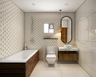 Contemporary Bathroom With Bathtub - Livspace