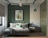 Sage Green Master Bedroom - Livspace