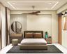 Contemporary Bedroom With Strip Lights - Livspace