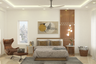 Contemporary Master Bedroom – Livspace