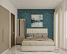 Convenient Master Bedroom Design - Livspace