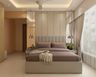 Modern Warm Toned Bedroom Design - Livspace