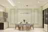 Classic Dining Room Design With Marble Dining Top - Livspace