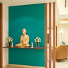 Cyan Foyer Design - Livspace
