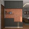 Red Brick-Textured Wallpaper Design - Livspace