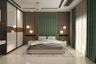 Contemporary Guest Bedroom Design  - Livspace