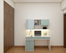 Spacious Home Office Design - Livspace