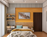 Orange Kid's Bedroom - Livspace