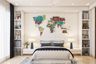 Kids Bedroom with World Map - Livspace