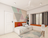 Multicoloured Kid's Bedroom - Livspace