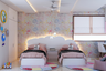 White And Pink Themed Kid's Bedroom - Livspace