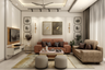 Classic Living Room - Livspace