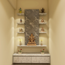 Modern Pooja Room Design - Livspace