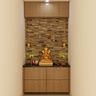 Contemporary Pooja Room - Livspace