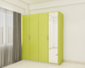 Neon Wardrobe Design - Livspace