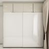Beige Sliding Wardrobe - Livspace