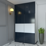 Modern Wardrobe Design With Blue Tones - Livspace