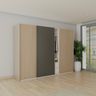 Modern Sliding Wardrobe - Livspace