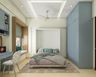 Peripheral Ceiling Design With POP Material - Livspace