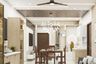 Rectangular Single-Layered False Ceiling Design - Livspace