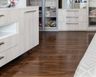 Scratch-Resistance Dark Brown Flooring Design - Livspace