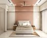 Pink And White Guest Bedroom - Livspace