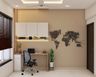 Home Office Design With Ambient LED Lighting - Livspace
