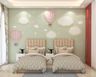 Kids' Room Design With Twin Beds And A Swing Wardrobe - Livspace