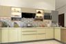 12X9 Ft U-Shaped Kitchen Design With Drawer Storage - Livspace